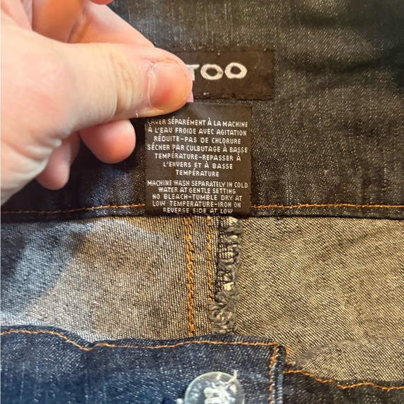 Y2K Women's Dark Blue Jeans - Picture 8 of 10